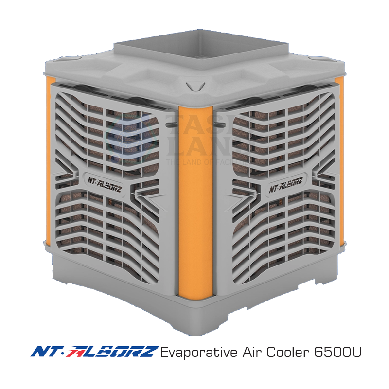 کولر سلولزی پلیمری البرز 6500 بالازن 1 alborz evaporative air cooler 6500U