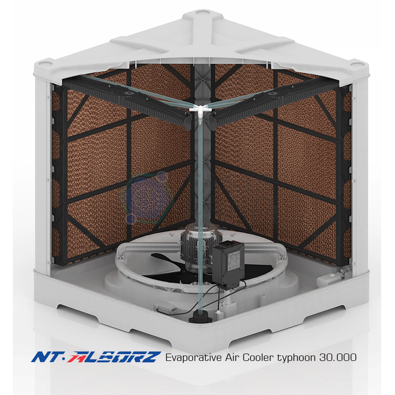 NTalborz evaporative air cooler typhoon300D 01