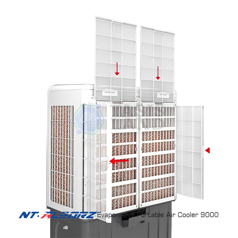 NTalborz Evaporative portable air cooler 9000 05