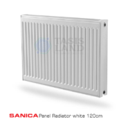 sanica panel radiator white 120cm