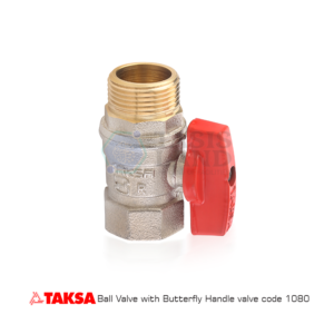 taksa Ball Valve with Butterfly Handle code1080